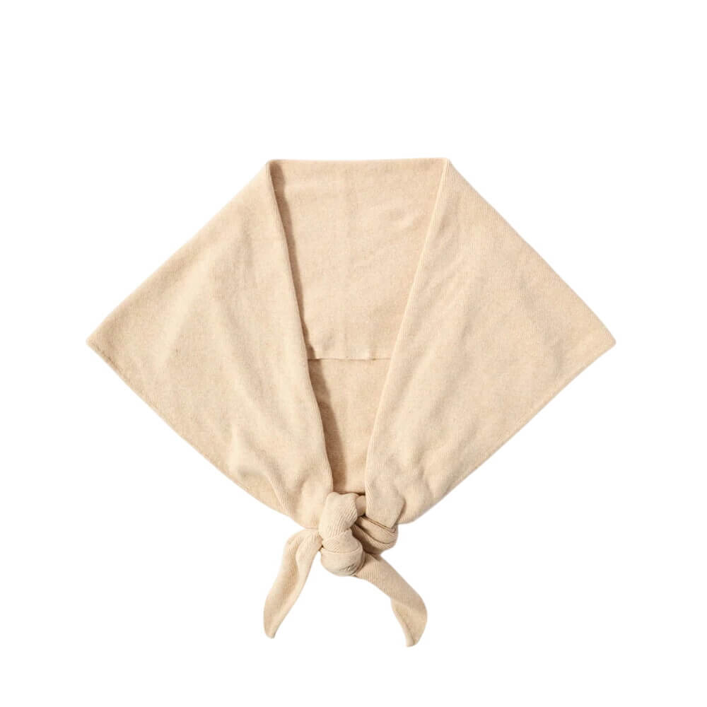 Mint Velvet Neutral Triangle Knit Scarf